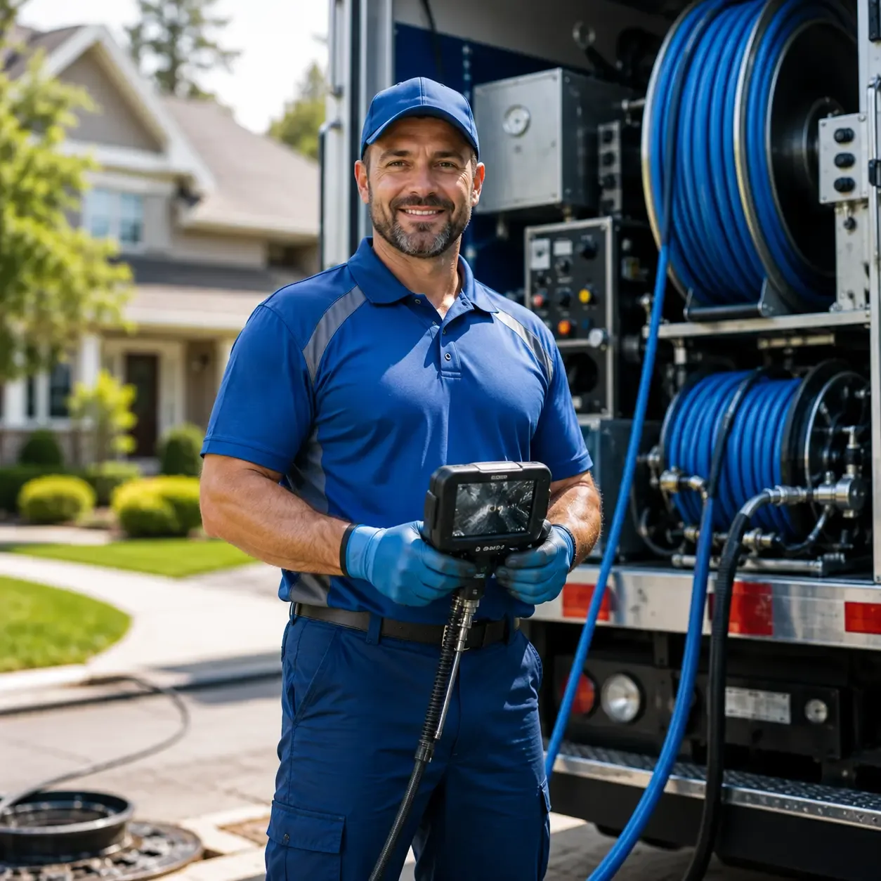 Local outdoor drain cleaning specialists in Titusville, NJ